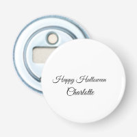 SIMPLE MINIMAL.CUTIE ADD NAME BABY happy Halloween
