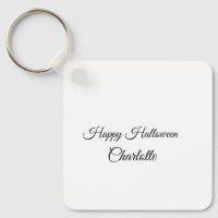 SIMPLE MINIMAL.CUTIE ADD NAME BABY happy Halloween
