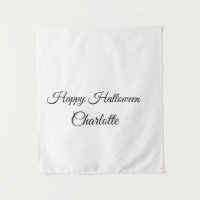 SIMPLE MINIMAL.CUTIE ADD NAME BABY happy Halloween