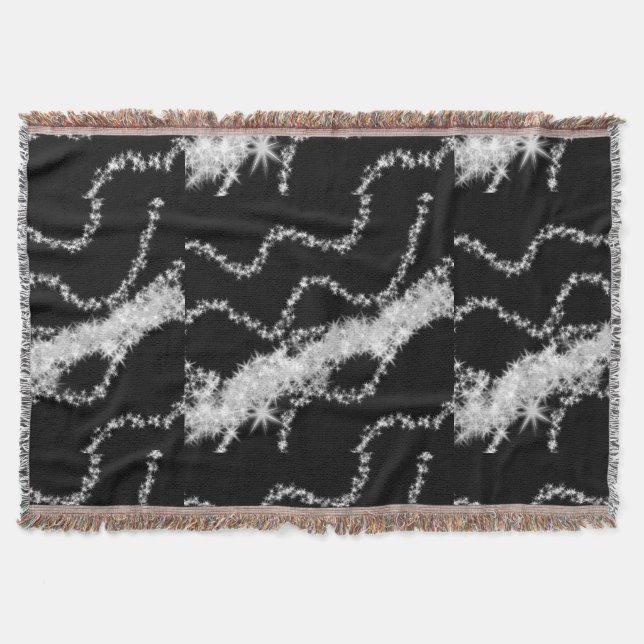 simple minimal design your logo fleece blanket (Front)