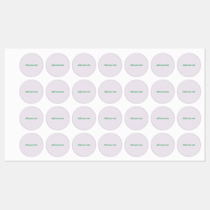 Simple minimal elegant add your text custom classi