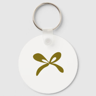Simple minimal elegant custom logo here company b keychain