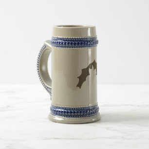 Simple minimal elegant custom logo here company beer stein