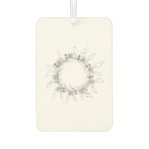 Simple minimal elegant custom logo here company  c air freshener