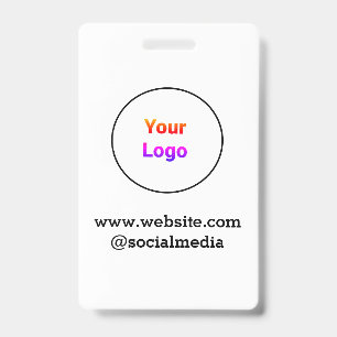 Simple minimal elegant custom logo here company c badge