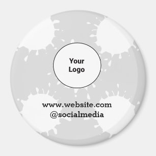 Simple minimal elegant custom logo here company  c magnet