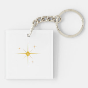Simple minimal elegant custom logo here company cl keychain