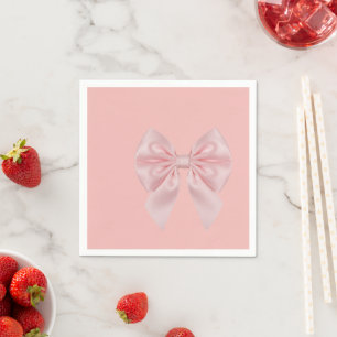 Simple minimal elegant custom logo here company cl napkin