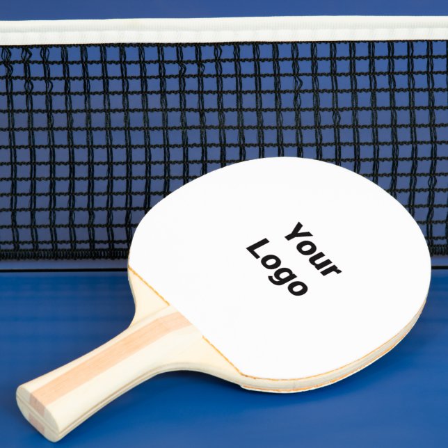 Simple minimal elegant custom logo here company cl ping pong paddle (Insitu)