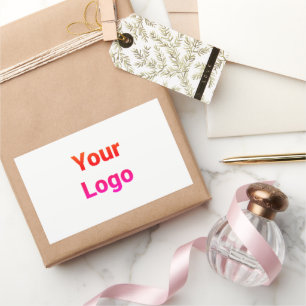 Simple minimal elegant custom logo here company cl sticker