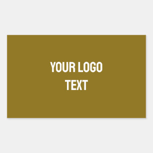 Simple minimal elegant custom logo here company cl sticker