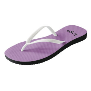 Simple minimal elegant custom logo here company  f flip flops