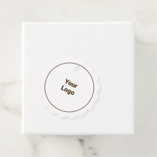 Simple minimal elegant custom logo here company  g favour tags