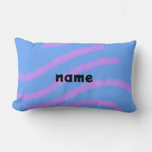 Simple minimal elegant custom logo here company g lumbar pillow
