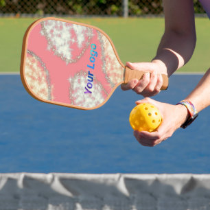 Simple minimal elegant custom logo here company ph pickleball paddle