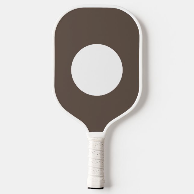 Simple minimal elegant custom logo here company ph pickleball paddle (Back)