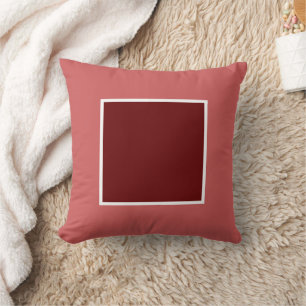 Simple minimal elegant custom logo here company ph throw pillow