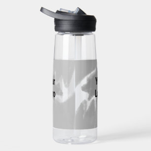Simple minimal elegant custom logo here company ph water bottle