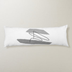 Simple minimal elegant custom logo here company th body pillow