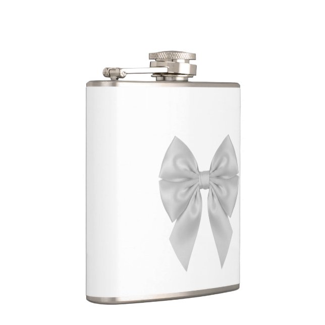 Simple minimal elegant custom logo here company  w hip flask (Right)