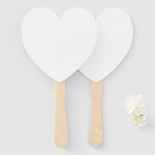 Simple minimal elegant custom logo here company wa hand fan (Front and Back)