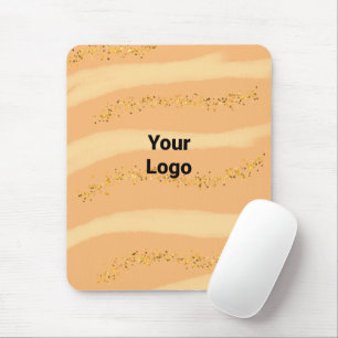 Simple minimal elegant custom logo here company wa mouse pad