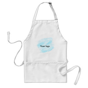Simple minimal elegant custom logo here company wa standard apron