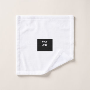Simple minimal elegant custom logo here company    wash cloth
