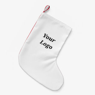 Simple minimal elegant custom merry Christmas Chri Small Christmas Stocking