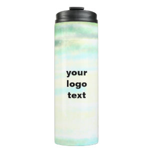 Simple minimal elegant thank you elegant custom  c thermal tumbler