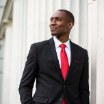 Simple Minimal Formal Red Professional Corporate Tie<br><div class="desc">Simple Minimal Formal Red Professional Corporate Neck Tie.</div>