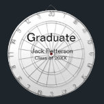 simple minimal graduate add name modern class  dartboard<br><div class="desc">Customize template design</div>