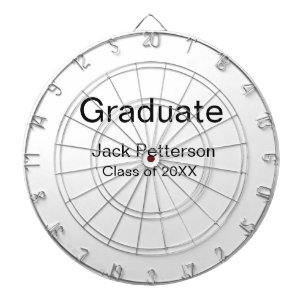 simple minimal graduate add name modern class  dartboard