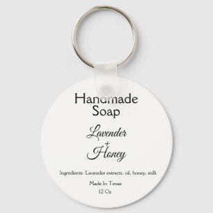 simple minimal lavender soap small business logo c keychain
