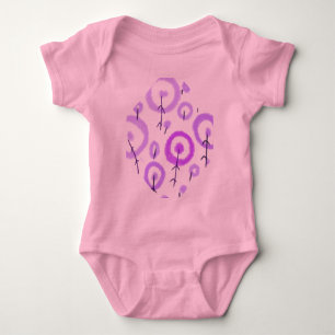 SIMPLE MINIMAL MODERN MONOGRAM ELEGANT STYLE CHIC BABY BODYSUIT