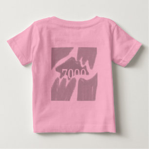 SIMPLE MINIMAL MODERN MONOGRAM ELEGANT STYLE CHIC BABY T-Shirt