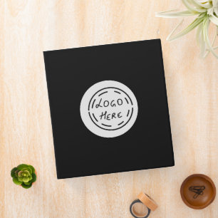 SIMPLE MINIMAL MODERN MONOGRAM ELEGANT STYLE CHIC  BINDER