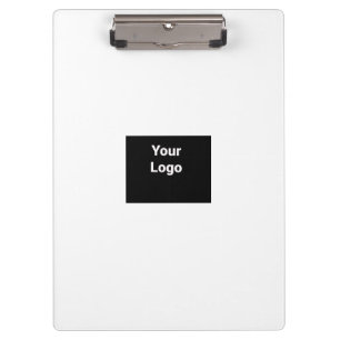 SIMPLE MINIMAL MODERN MONOGRAM ELEGANT STYLE CHIC CLIPBOARD