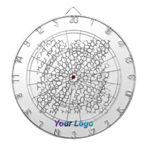 SIMPLE MINIMAL MODERN MONOGRAM ELEGANT STYLE CHIC  DARTBOARD