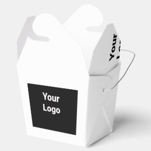 SIMPLE MINIMAL MODERN MONOGRAM ELEGANT STYLE CHIC FAVOR BOX
