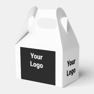 SIMPLE MINIMAL MODERN MONOGRAM ELEGANT STYLE CHIC FAVOR BOX