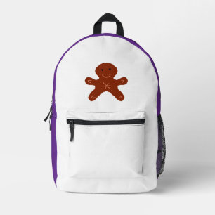 SIMPLE MINIMAL MODERN MONOGRAM ELEGANT STYLE CHIC  PRINTED BACKPACK