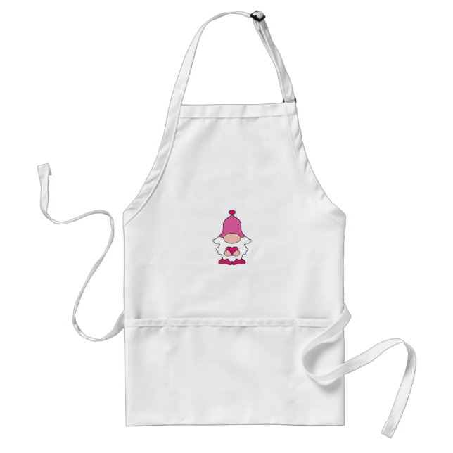 SIMPLE MINIMAL MODERN MONOGRAM ELEGANT STYLE CHIC  STANDARD APRON (Front)