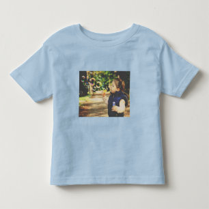 SIMPLE MINIMAL MODERN MONOGRAM ELEGANT STYLE CHIC TODDLER T-SHIRT