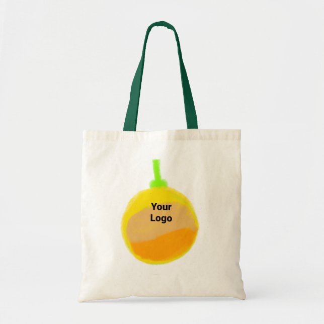 SIMPLE MINIMAL MODERN MONOGRAM ELEGANT STYLE CHIC  TOTE BAG (Front)
