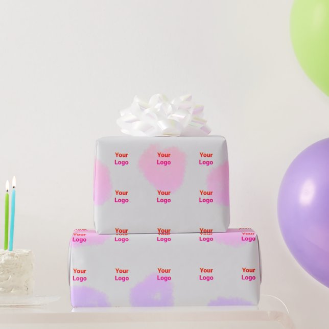 SIMPLE MINIMAL MODERN MONOGRAM ELEGANT STYLE CHIC  WRAPPING PAPER (Party Gifts)