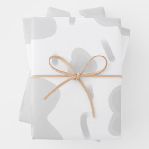 SIMPLE MINIMAL MODERN MONOGRAM ELEGANT STYLE  TOTE WRAPPING PAPER SHEET