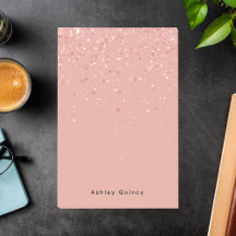 Simple Minimal Pink Elegant Monogram