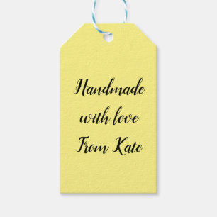 simple minimal small handmade business GIFT TAGS