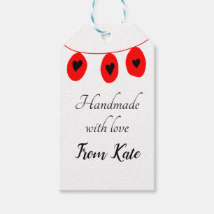 simple minimal small handmade business GIFT TAGS